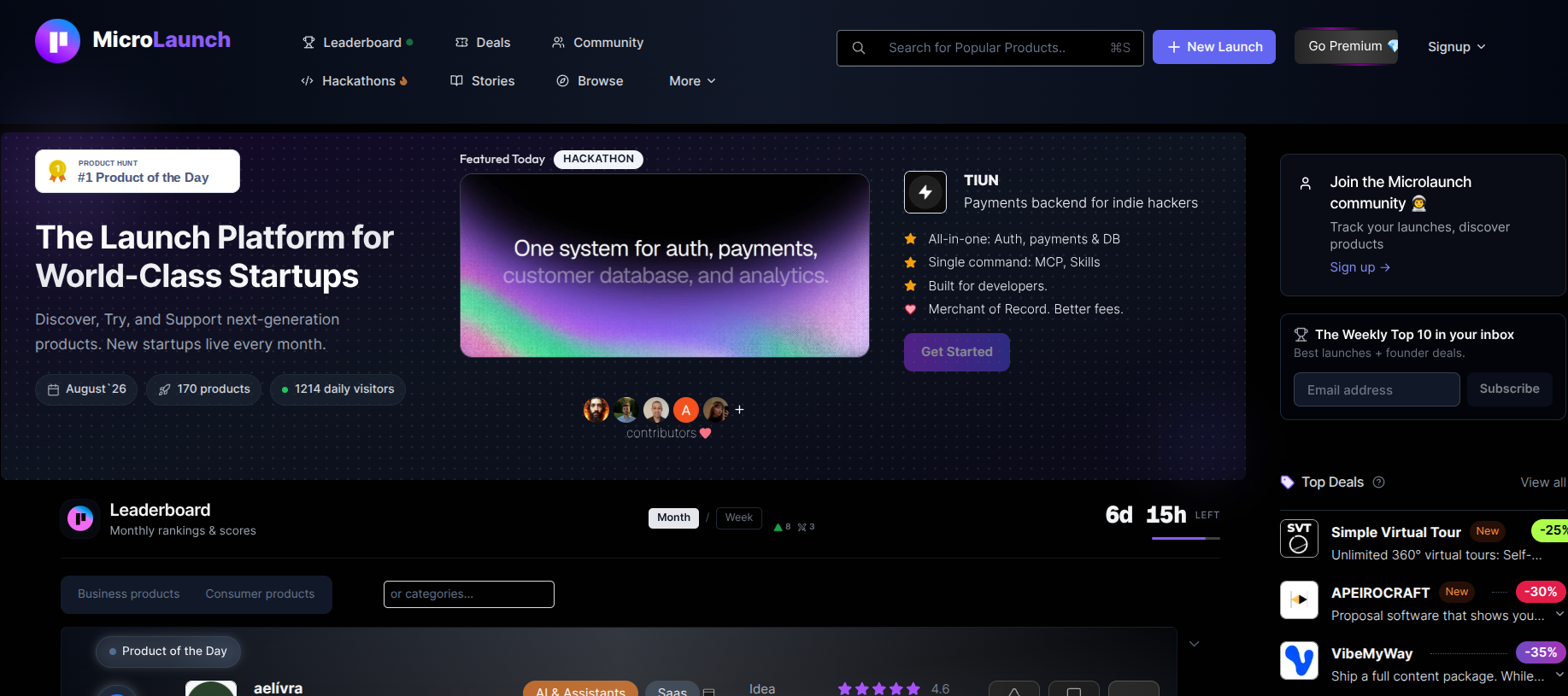 Microlaunch, Outbid.lol alternative